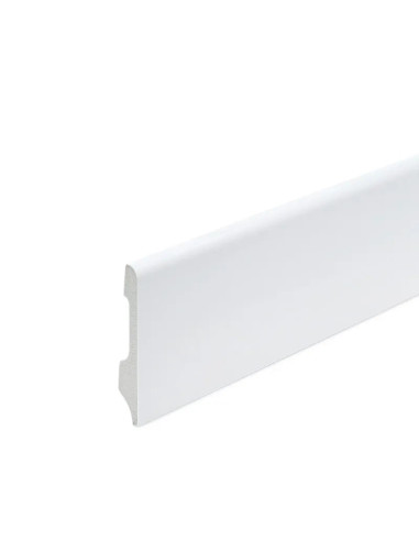 Zocalo Wing 80 mm X 15 mm X 2,44 M (2334E) Blanco Mate